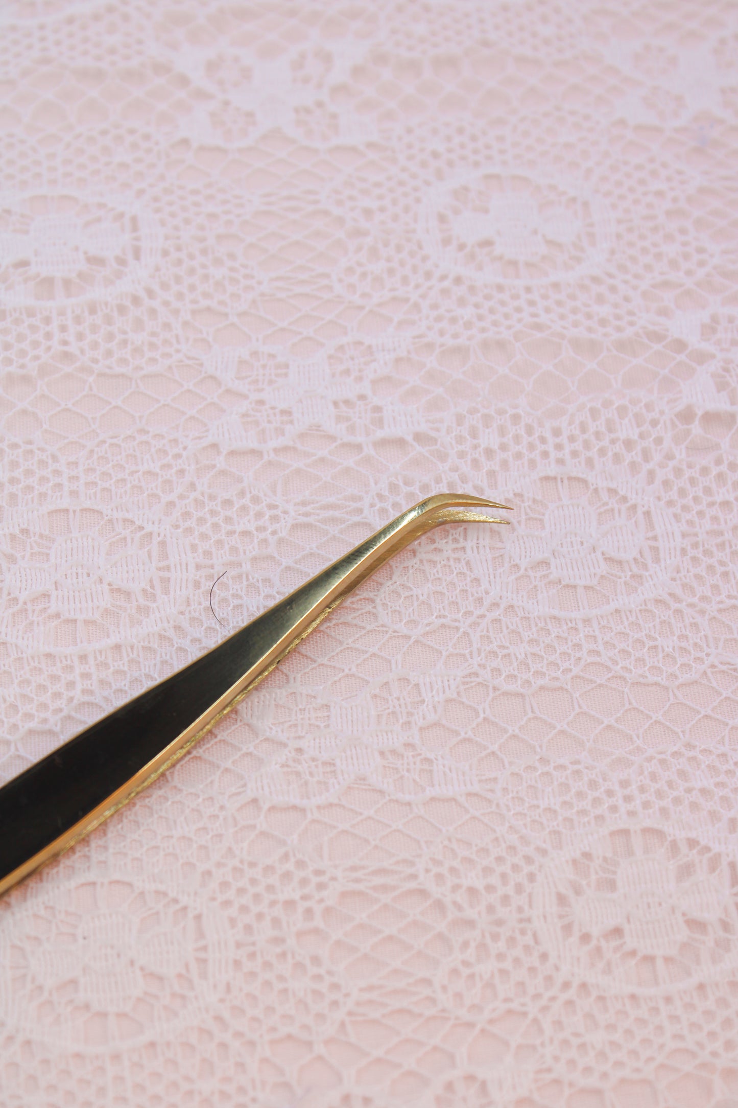 Mary Petite Curved Lash Tweezer - Limited Edition Vesper Tweezer Collection