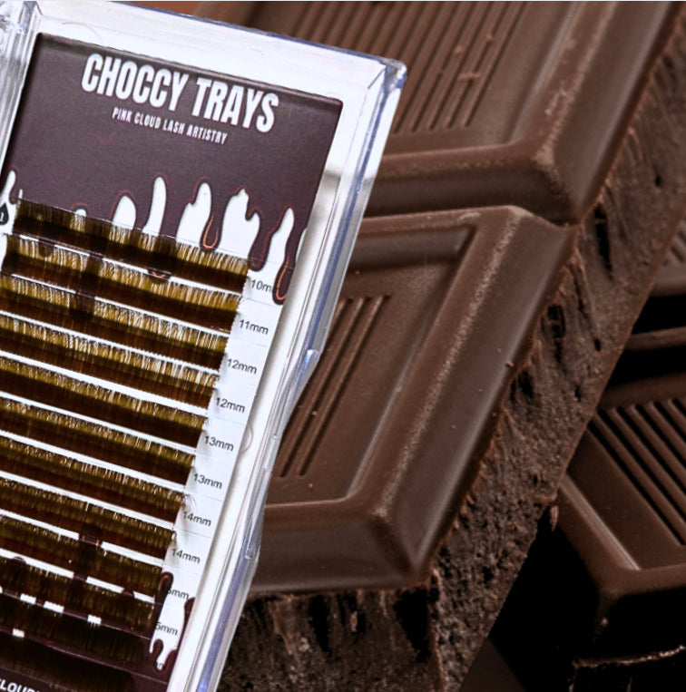 Choccy Mixed Trays - Brown Lashes