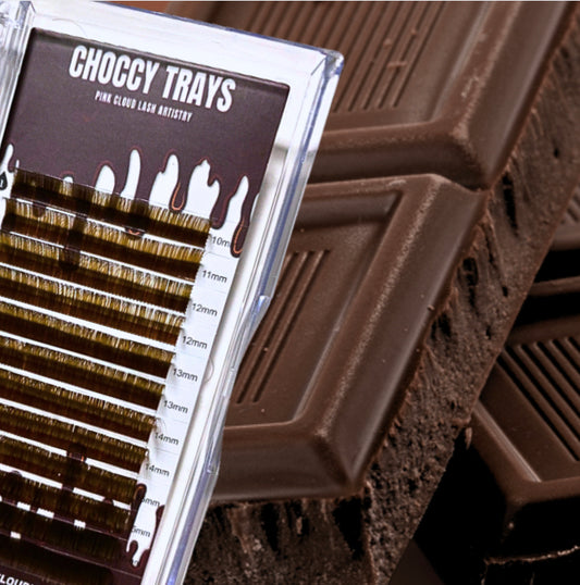Choccy Mixed Trays - Brown Lashes